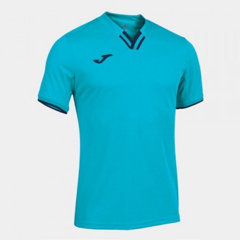 Joma TOLETUM IV SHORT SLEEVE T-SHIRT T-Shirts neon-blau