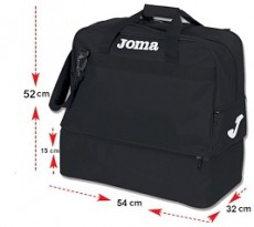 Joma TRAINING III XLARGE Sporttaschen schwarz