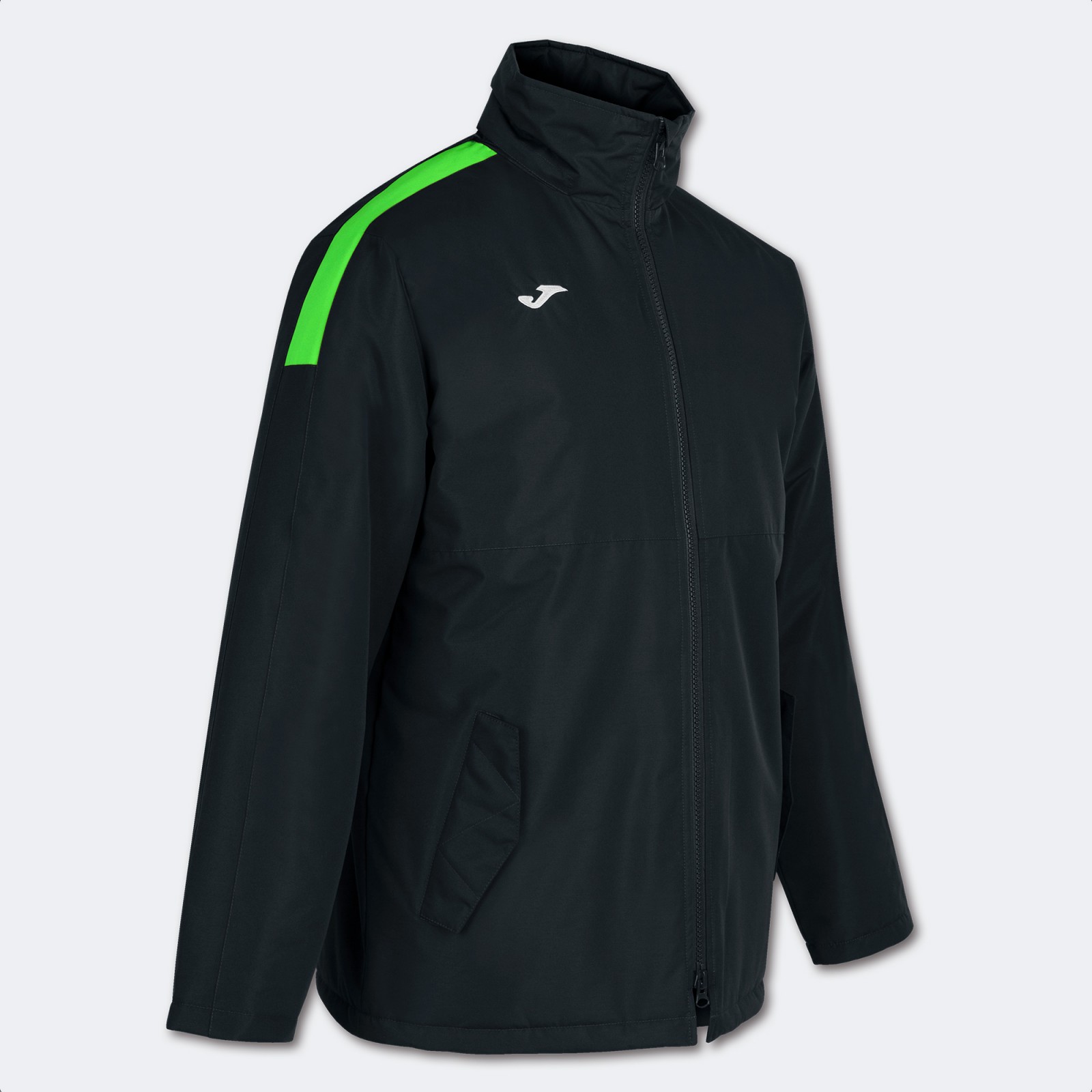 Joma TRIVOR ANORAK BLACK FLUOR GREE ANORAK schwarz