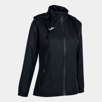 Joma TRIVOR RAINCOAT BLACK Regenjacken schwarz