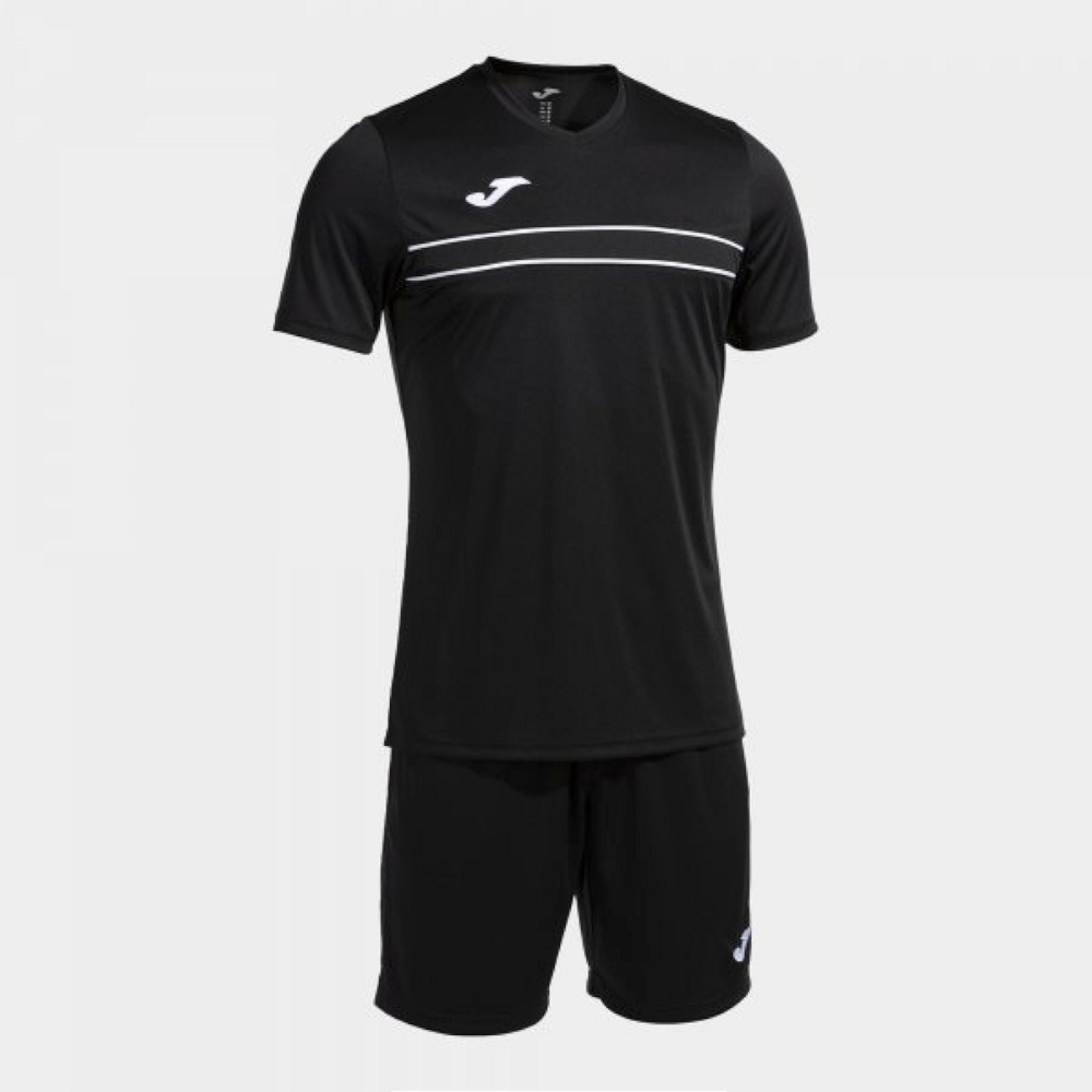 Joma VICTORY SET BLACK WHITE TRIKOTSET schwarz