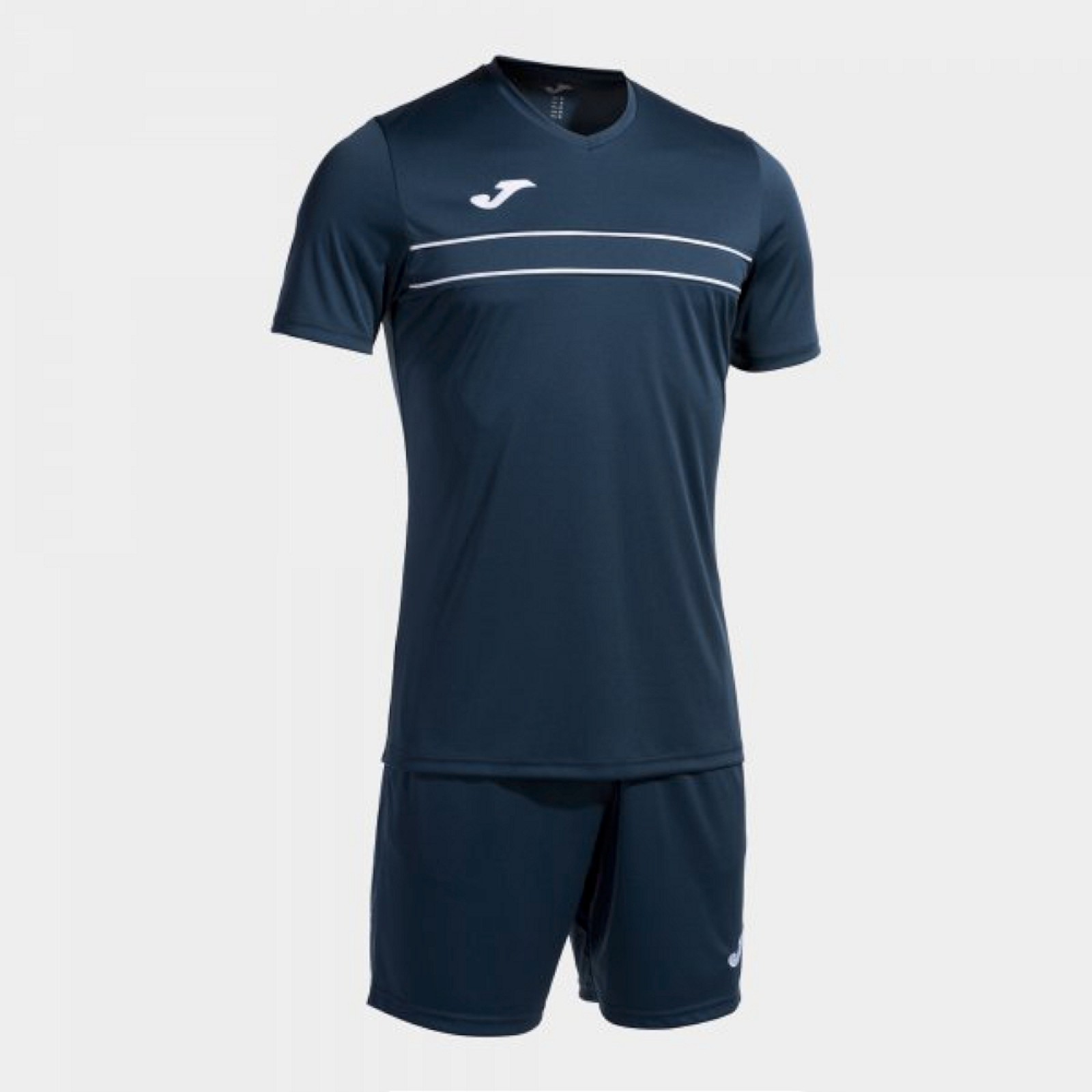 Joma VICTORY SET NAVY WHITE TRIKOTSET navy