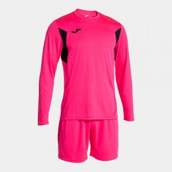 Joma WINNER GK SET FLUOR PINK BLACK Torwart-Trikotsets pink