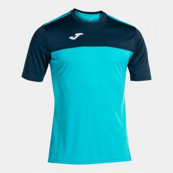 Joma WINNER SHORT SLEEVE T-SHIRT FL T-SHIRT neon-blau