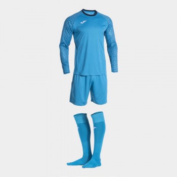 Joma ZAMORA X GK SET BLUE TURQUOISE Torwart-Trikotsets blau