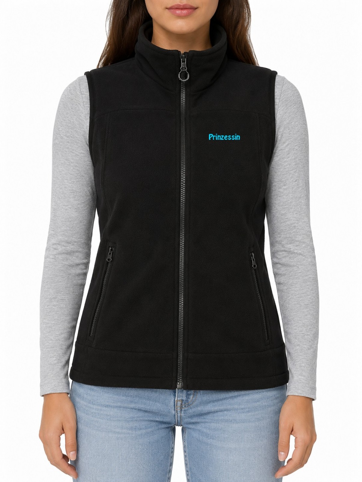 KEIBELHEXE FLEECE-WESTE DAMEN