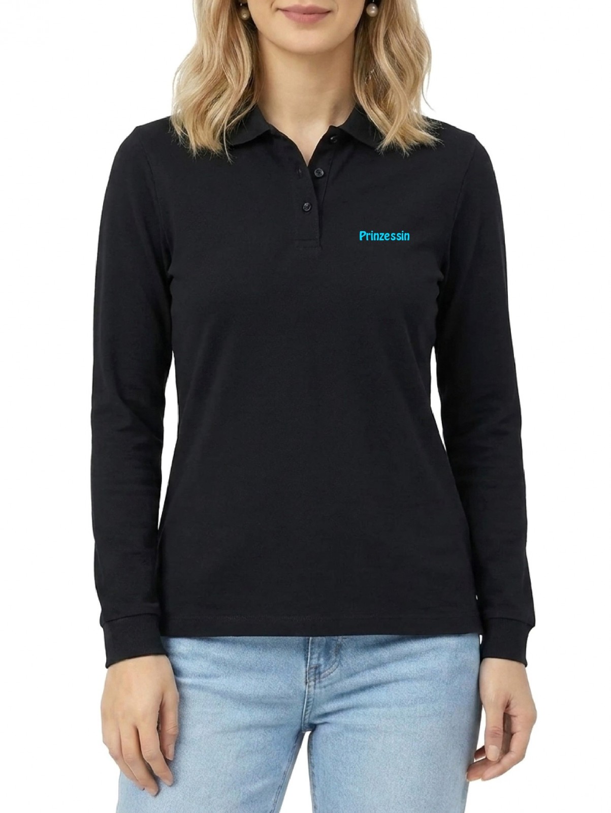 KEIBELHEXE LANGARM POLO DAMEN