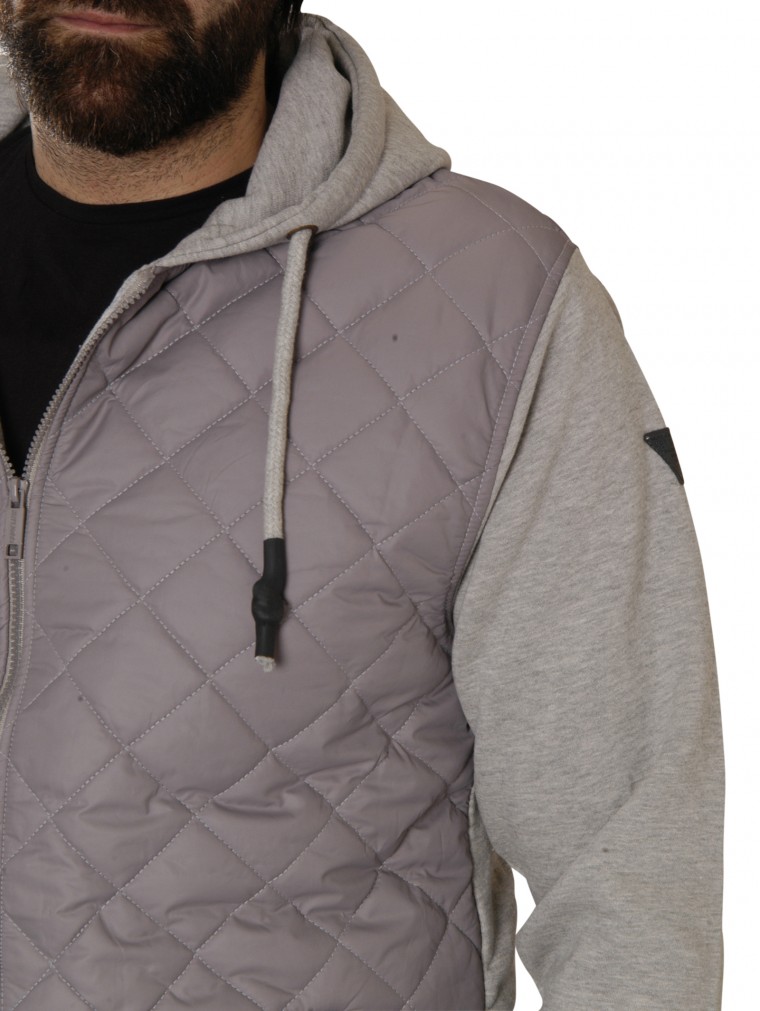Key Largo Sweatjacke MSW KLRICK jacket, Zeitloses Design mit modernem Touch, perfekt für einen