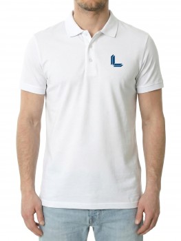 LAMINAM POLO-SHIRT HERREN WEISS | yam yam world