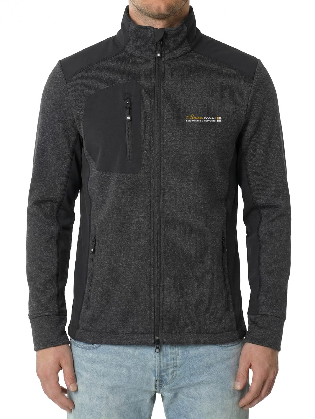 MAIERS SSC STRICKFLEECE JACKE HERREN