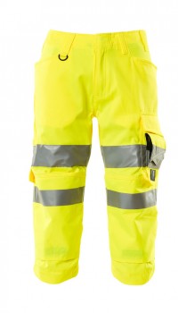 MASCOT 17549 3/4 ARBEITSHOSEN neon-gelb | yam yam world