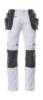 MASCOT 17631 HANDWERKERHOSEN weiss | yam yam world