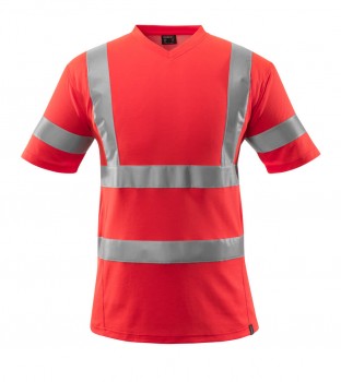 MASCOT 18282 KURZARM T-SHIRTS neon-rot | yam yam world