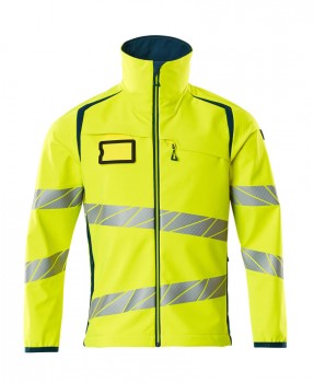 MASCOT 19002 SOFT SHELL JACKEN neon-gelb | yam yam world