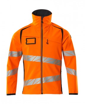 MASCOT 19002 SOFT SHELL JACKEN neon-orange | yam yam world