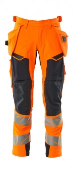 MASCOT 19031 HANDWERKERHOSEN neon-orange | yam yam world