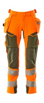 MASCOT 19031 HANDWERKERHOSEN neon-orange | yam yam world