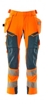 MASCOT 19031 HANDWERKERHOSEN neon-orange | yam yam world