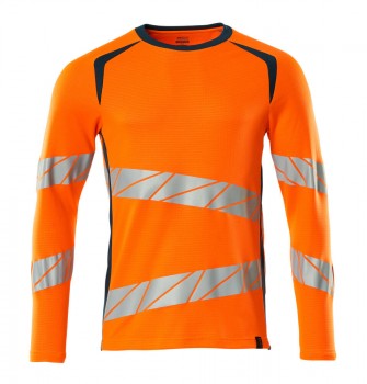 MASCOT 19081 LANGARM T-SHIRTS neon-orange | yam yam world