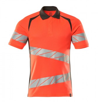 MASCOT 19083 KURZARM POLO-SHIRTS neon-rot | yam yam world