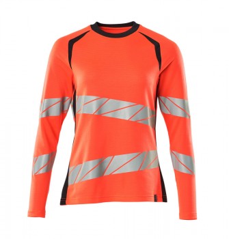 MASCOT 19091 LANGARM T-SHIRTS neon-rot | yam yam world