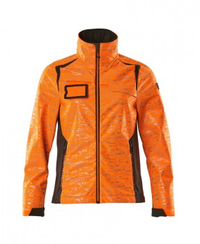 MASCOT 19212 SOFT SHELL JACKEN neon-orange | yam yam world
