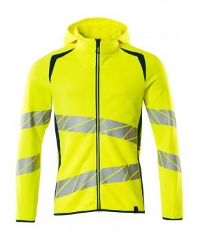 MASCOT 19284 KAPUZENPULLOVER neon-gelb | yam yam world