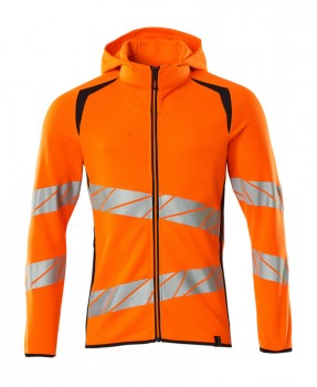 MASCOT 19284 KAPUZENPULLOVER neon-orange | yam yam world