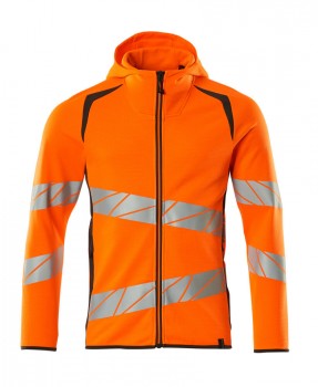 MASCOT 19284 KAPUZENPULLOVER neon-orange | yam yam world