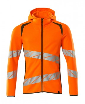 MASCOT 19284 KAPUZENPULLOVER neon-orange | yam yam world