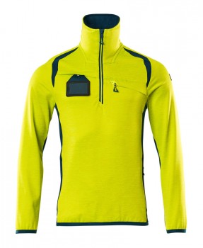 MASCOT 19303 FLEECEPULLOVER neon-gelb | yam yam world