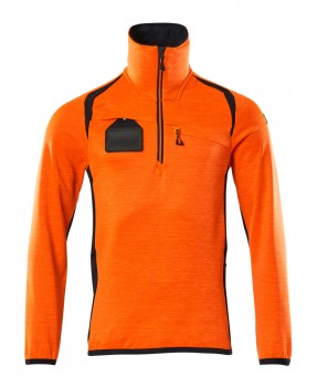 MASCOT 19303 FLEECEPULLOVER neon-orange | yam yam world