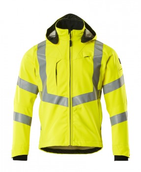 MASCOT 20502 SOFT SHELL JACKEN neon-gelb | yam yam world