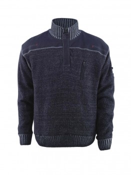 MASCOT 50354 STRICKPULLOVER blau | yam yam world