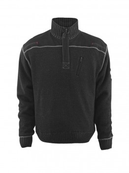 MASCOT 50354 STRICKPULLOVER schwarz | yam yam world