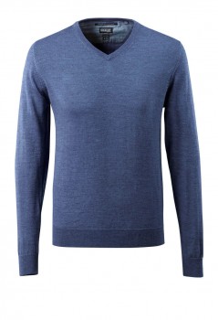 MASCOT 50635 STRICKPULLOVER blau | yam yam world