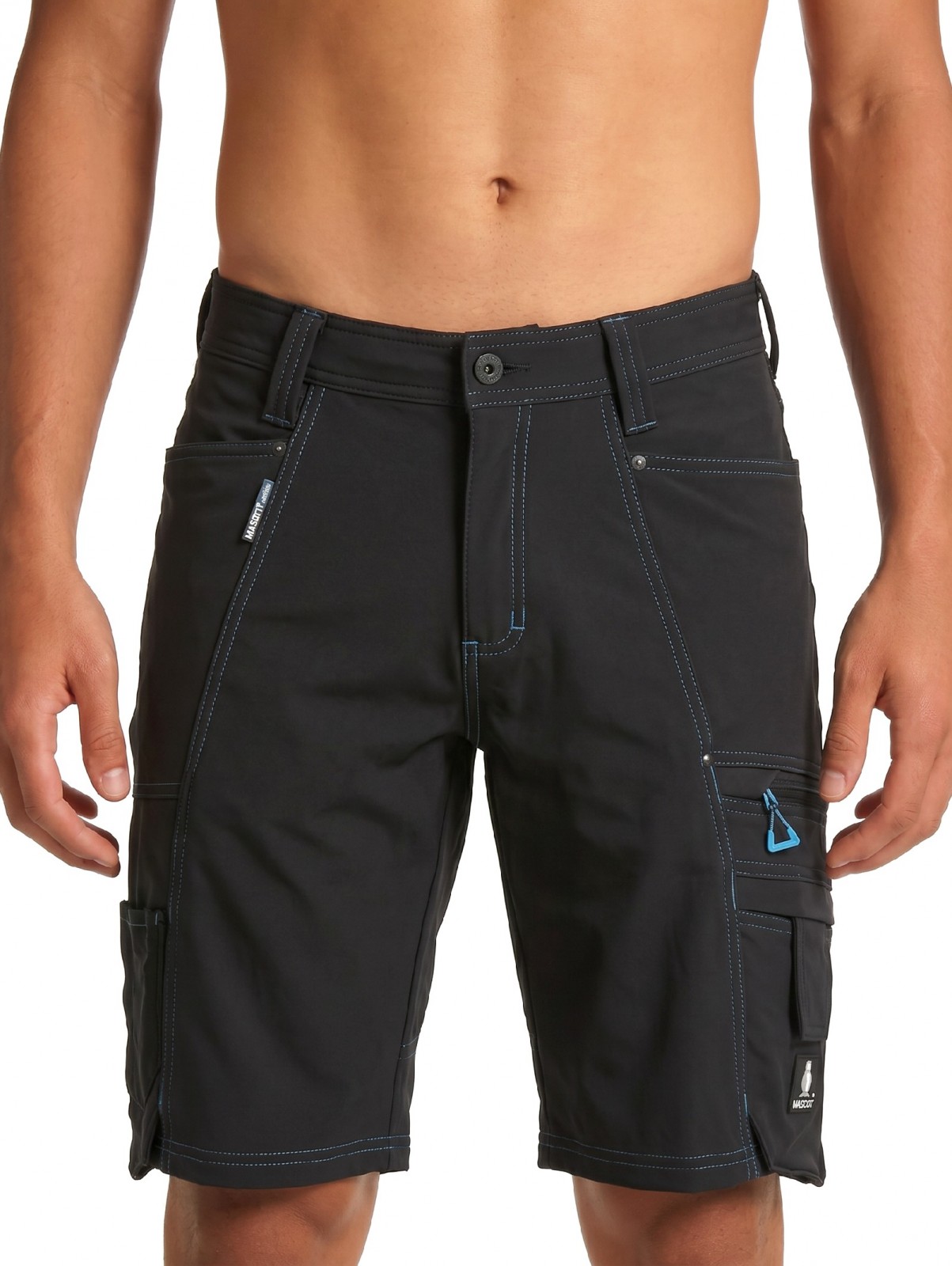 MASCOT SHORTS ULTIMATE STRETCH ARBEITSSHORTS schwarz