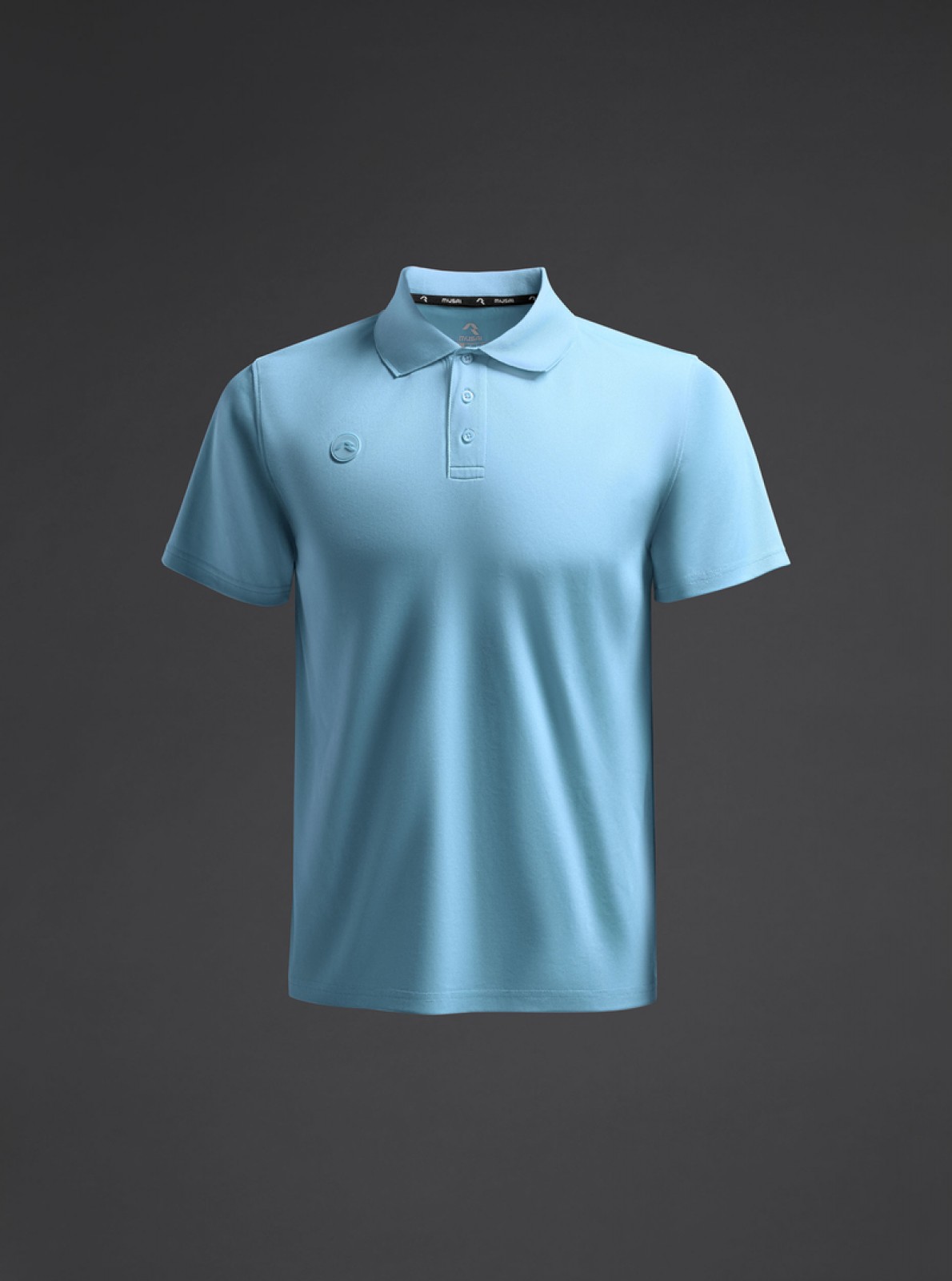 MUSAI MU0107 POLOSHIRT blau
