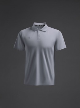 MUSAI MU0107 POLOSHIRT grau | yam yam world