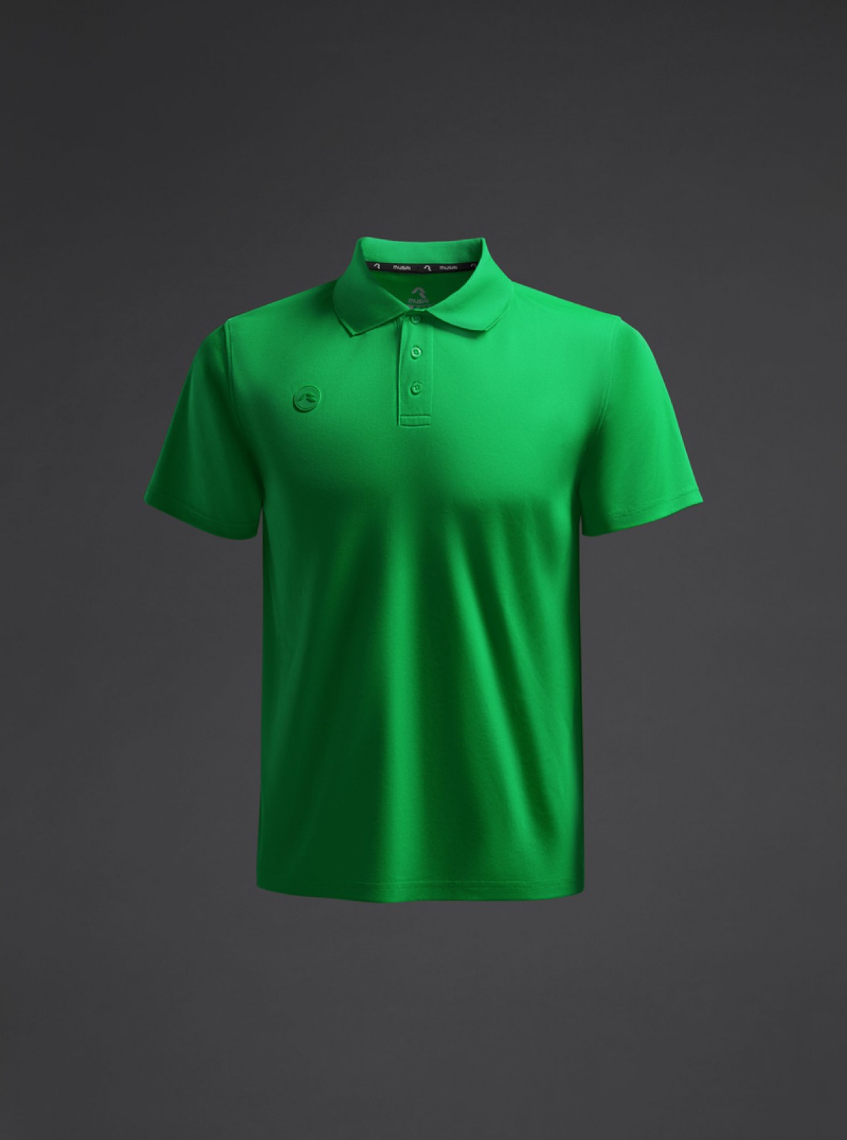 MUSAI MU0107 POLOSHIRT gr�n