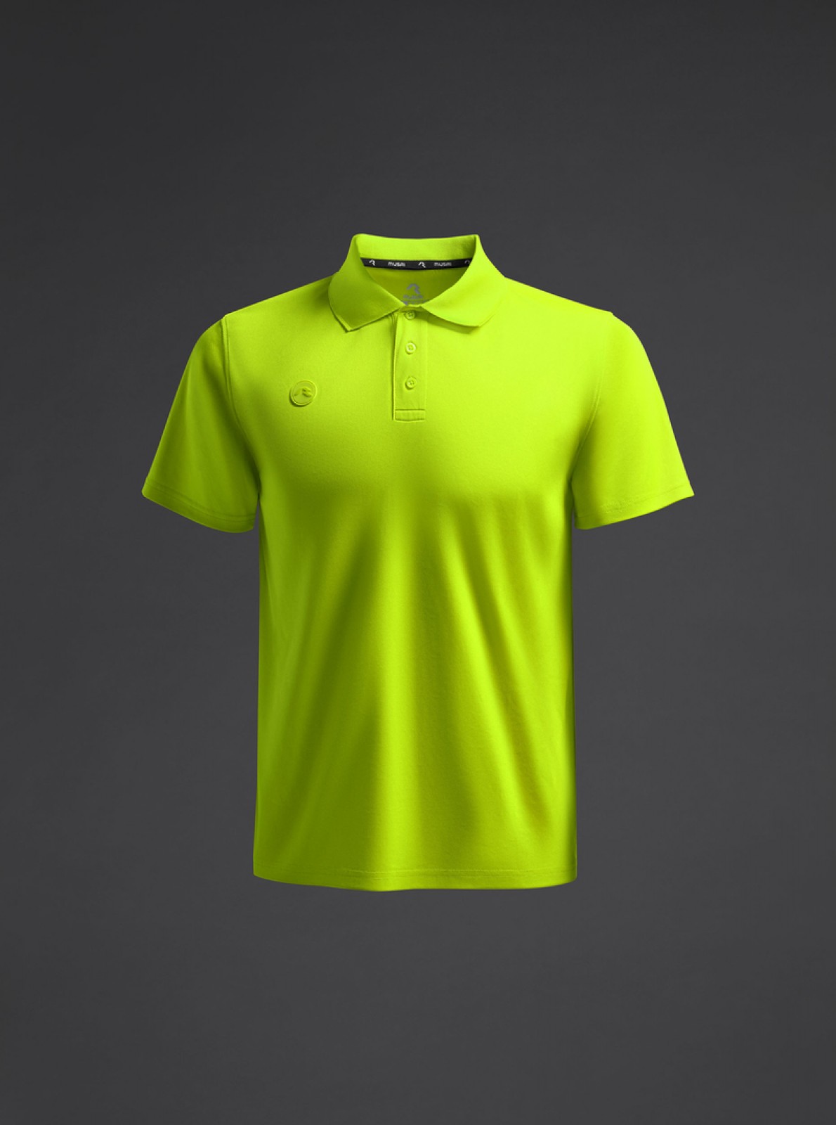 MUSAI MU0107 POLOSHIRT neon-gelb