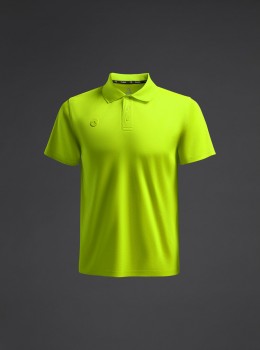 MUSAI MU0107 POLOSHIRT neon-gelb | yam yam world