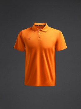 MUSAI MU0107 POLOSHIRT neon-orange | yam yam world