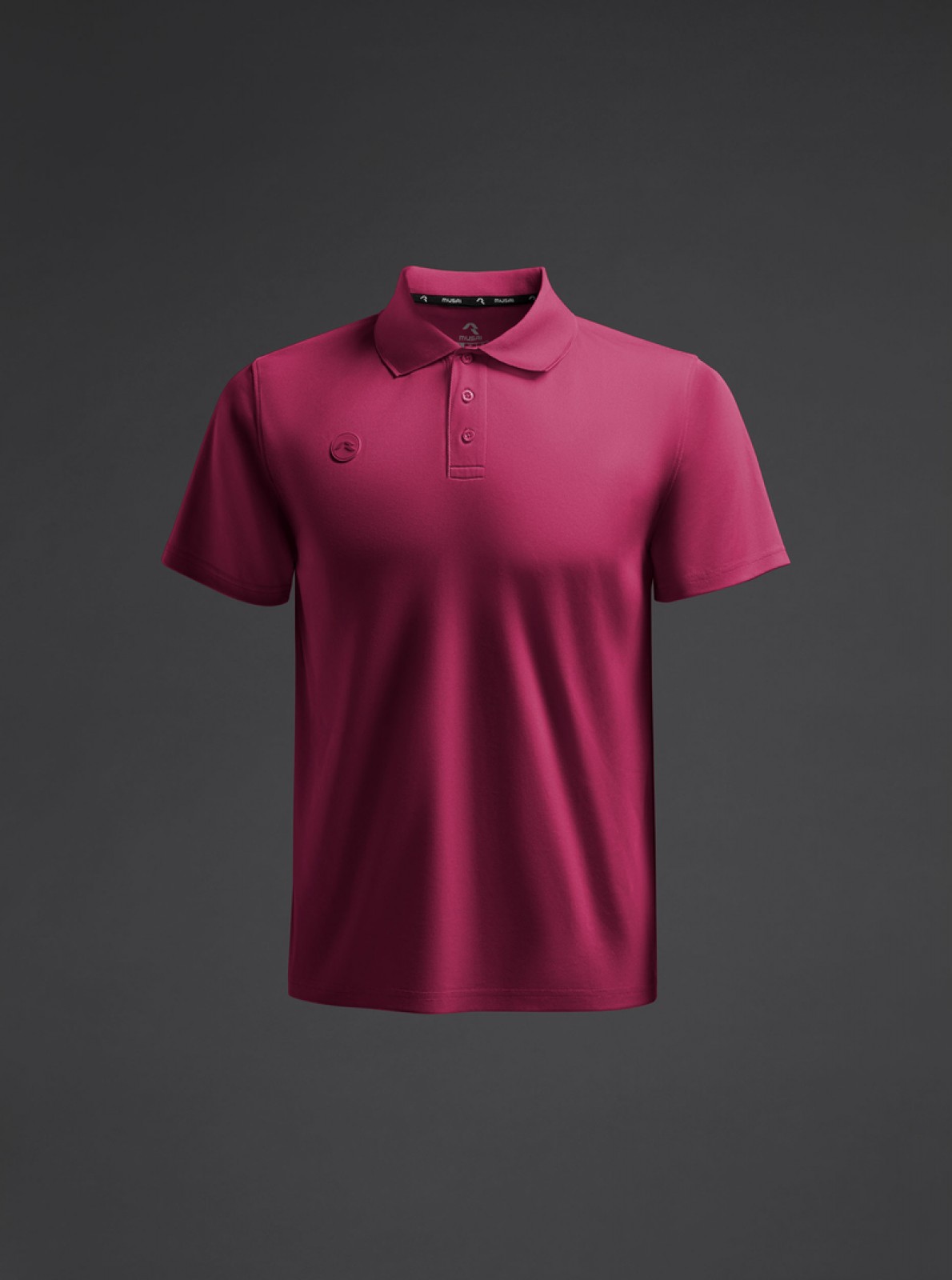 MUSAI MU0107 POLOSHIRT rot
