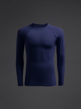 MUSAI MU0109 THERMOSHIRT blau | yam yam world