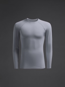MUSAI MU0109 THERMOSHIRT grau | yam yam world
