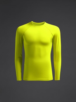 MUSAI MU0109 THERMOSHIRT neon-gelb | yam yam world