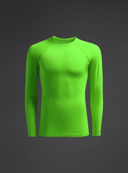 MUSAI MU0109 THERMOSHIRT neon-gr�n | yam yam world