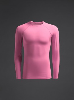 MUSAI MU0109 THERMOSHIRT pink | yam yam world