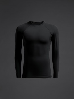 MUSAI MU0109 THERMOSHIRT schwarz | yam yam world